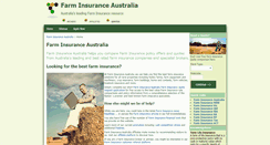 Desktop Screenshot of farm-insurance-australia.com.au